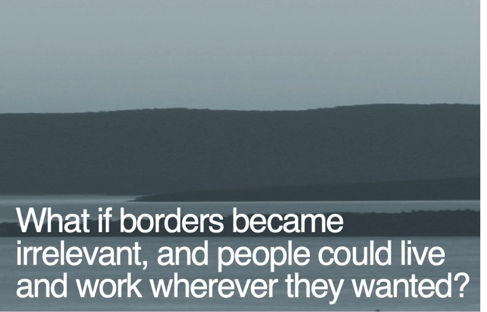 What if we get rid of convenience?